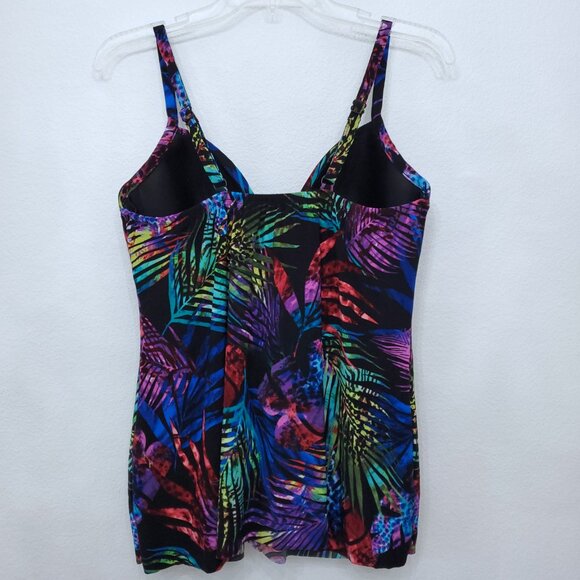 Miraclesuit Tropicat Marina Underwire Tankini Top - Picture 7 of 16